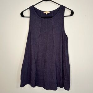 Navy Textured Tank